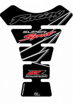 モトグラフィックス タンクパッド BLK HONDA SPINE