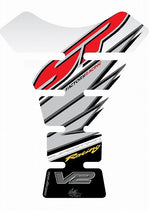モトグラフィックス タンクパッド WHT HONDA SPINE