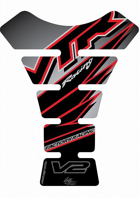 モトグラフィックス タンクパッド SLV HONDA SPINE