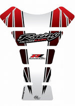 モトグラフィックス タンクパッド WHT／RED HONDA SPINE