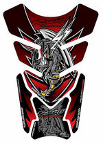 モトグラフィックス タンクパッド RED HONDA QUADPAD