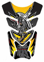 モトグラフィックス タンクパッド YEL HONDA QUADPAD
