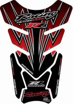 モトグラフィックス タンクパッド BLK／RED HONDA QUADPAD