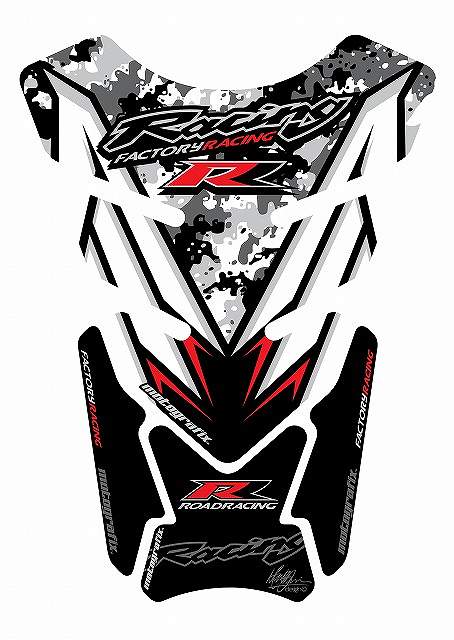 モトグラフィックス タンクパッド URBAN CAMO HONDA QUADPAD