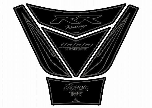 モトグラフィックス タンクパッド BLK CBR1000RR 12-