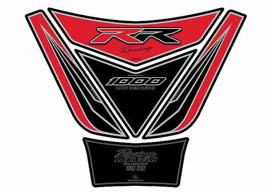 モトグラフィックス タンクパッド RED／BLK CBR1000RR 12-