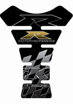 モトグラフィックス タンクパッド BLK KAWASAKI SPINE