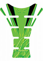 モトグラフィックス タンクパッド GRN KAWASAKI SPINE