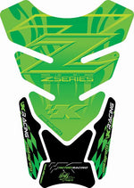 モトグラフィックス タンクパッド GRN KAWASAKI QUADPAD