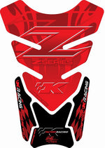 モトグラフィックス タンクパッド BLK／RED Z Series Z750／Z1000