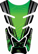 モトグラフィックス タンクパッド GRN KAWASAKI QUADPAD