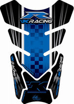 モトグラフィックス タンクパッド BLU KAWASAKI QUADPAD