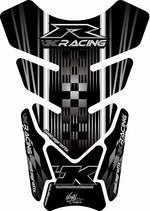 モトグラフィックス タンクパッド BLK KAWASAKI QUADPAD