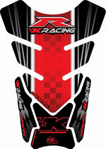 モトグラフィックス タンクパッド RED KAWASAKI QUADPAD
