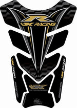 モトグラフィックス タンクパッド BLK KAWASAKI QUADPAD