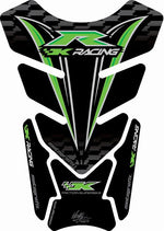 モトグラフィックス タンクパッド BLK／GRN KAWASAKI QUADPAD
