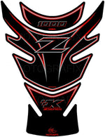 モトグラフィックス タンクパッド RED／SLV Z1000 10-