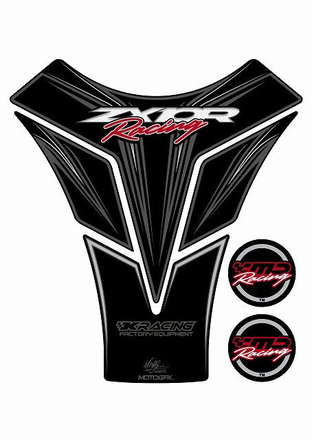 モトグラフィックス タンクパッド BLK ZX-10R 10-