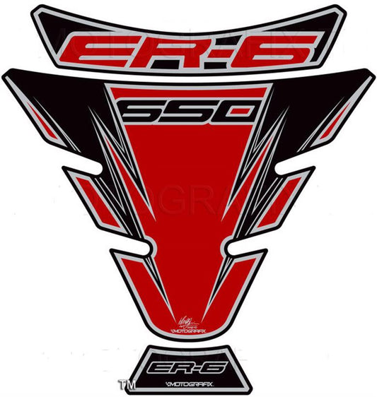 モトグラフィックス タンクパッド RED ER6F／N 05-14