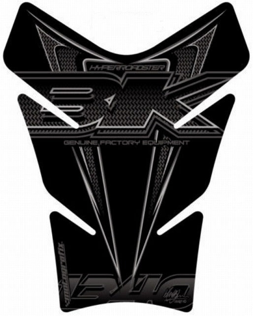 モトグラフィックス タンクパッド BLK／GLD B-KING