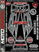 モトグラフィックス タンクパッド BLK／GRY／RED CBR250RR 17-