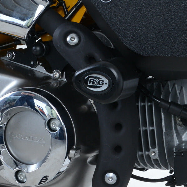 アールアンドジー R＆G エアロクラッシュプロテクター BLK Monkey125 18- カタログ品番：P091-8669 メーカー品番：RG-CP0453BL