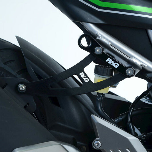 アールアンドジー R＆G エキゾーストハンガー ブラック Ninja125 Z125 19- カタログ品番：P094-7308 メーカー品番：RG-EH0090BK