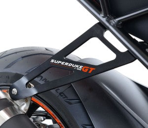 アールアンドジー R＆G エキゾーストハンガー ブラック KTM 1290Super Duke GT 16- カタログ品番：P097-5916 メーカー品番：RG-EH0072BKA