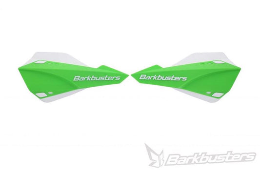 BARKBUSTERS バークバスターズ SABRE MX Enduro ハンドガード GREEN WHITE カタログ品番：P101-1815 メーカー品番：SAB-1GR-WH