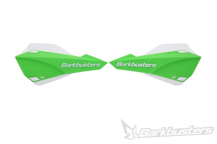 BARKBUSTERS バークバスターズ SABRE MX Enduro ハンドガード GREEN WHITE カタログ品番：P101-1815 メーカー品番：SAB-1GR-WH