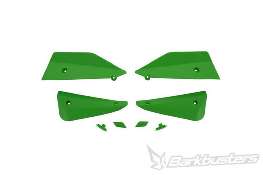 BARKBUSTERS バークバスターズ SABRE デフレクター＆プラグ セット GREEN カタログ品番：P101-1823 メーカー品番：B-084-GR
