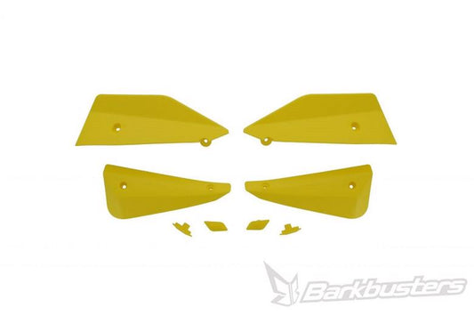 BARKBUSTERS バークバスターズ SABRE デフレクター＆プラグ セット YELLOW カタログ品番：P101-1828 メーカー品番：B-084-YE