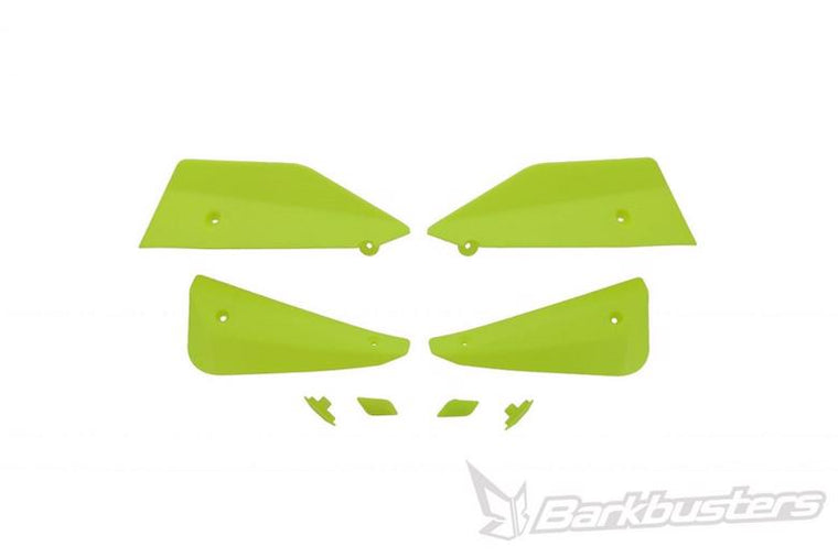 BARKBUSTERS バークバスターズ SABRE デフレクター＆プラグ セット YELLOW HiViz カタログ品番：P101-1829 メーカー品番：B-084-YH