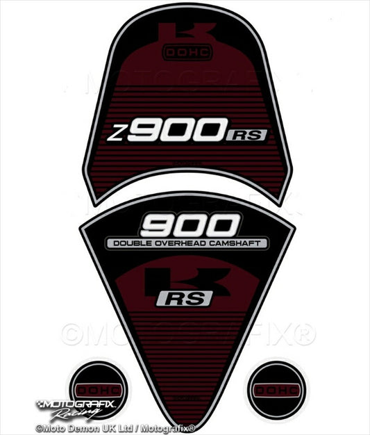 モトグラフィックス｜モトグラフィックス タンクパッド＆リアテール BRN／BLK Z900RS 17-20｜MT-TK026BB