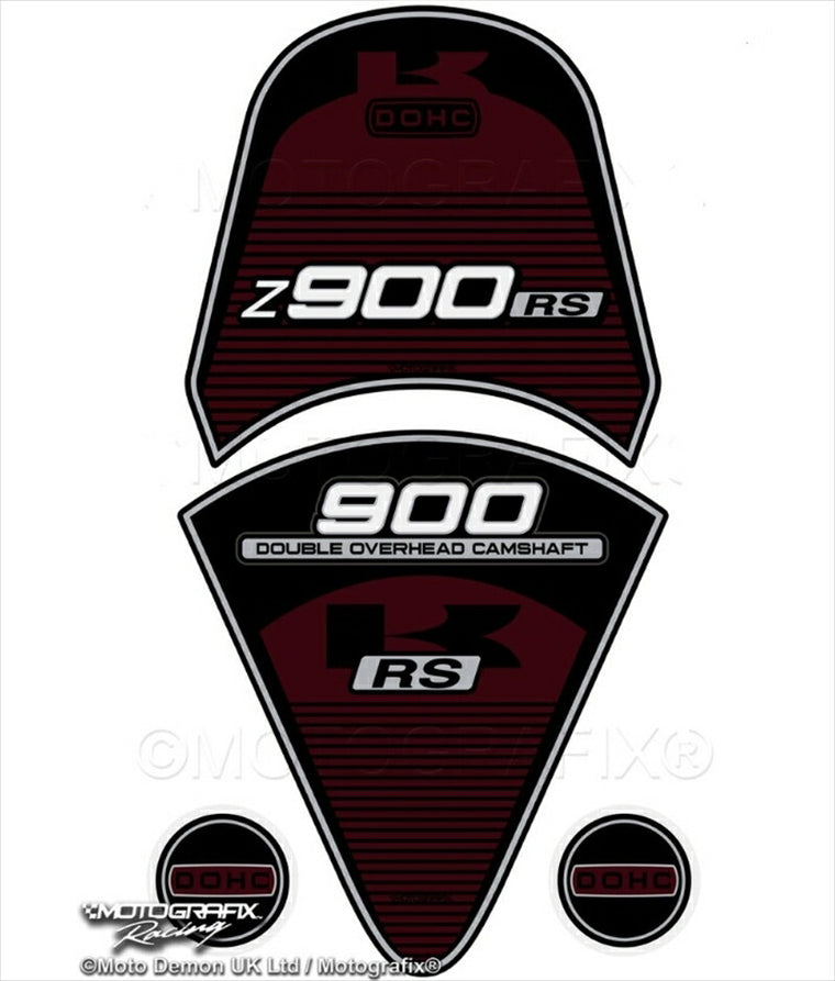 モトグラフィックス｜モトグラフィックス タンクパッド＆リアテール BRN／BLK Z900RS 17-20｜MT-TK026BB