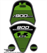 モトグラフィックス｜モトグラフィックス タンクパッド＆リアテール GRN／BLK Z900RS 17-20｜MT-TK026G