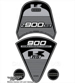 モトグラフィックス｜モトグラフィックス タンクパッド＆リアテール SIL／BLK Z900RS 17-20｜MT-TK026S