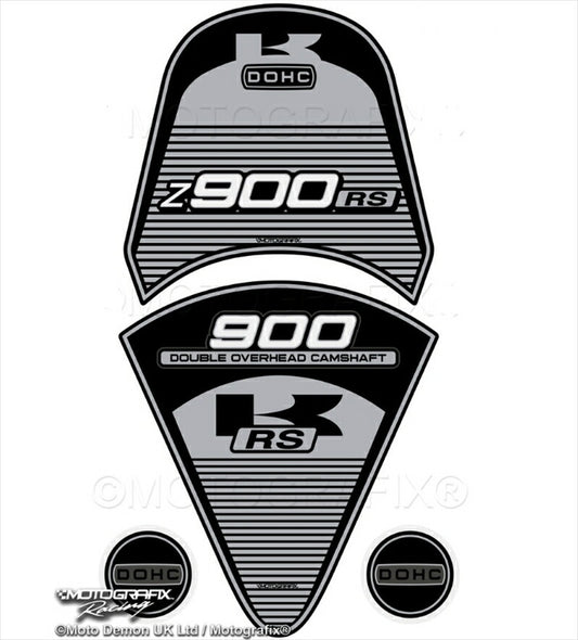 モトグラフィックス｜モトグラフィックス タンクパッド＆リアテール SIL／BLK Z900RS 17-20｜MT-TK026S