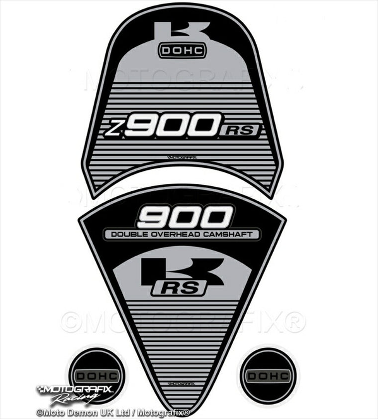 モトグラフィックス｜モトグラフィックス タンクパッド＆リアテール SIL／BLK Z900RS 17-20｜MT-TK026S