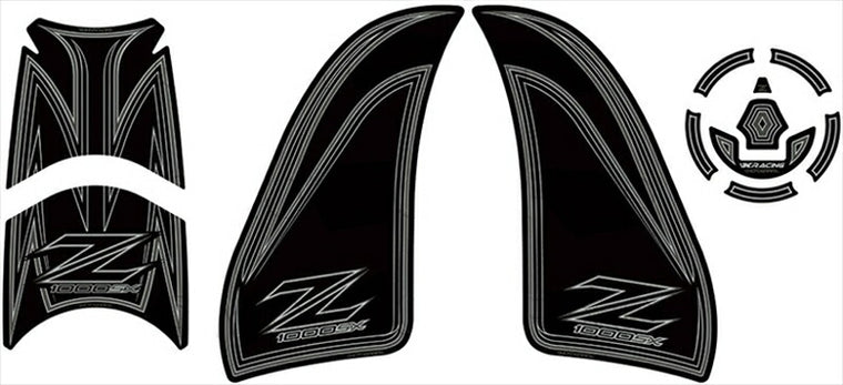 モトグラフィックス｜ボディパッド KNEE Z1000SX 17-19｜MT-KK022KS