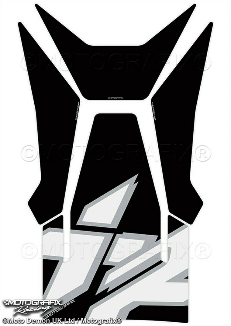 モトグラフィックス｜タンクパッド BLK/WHT/SIL BMW S1000XR 20-21｜MT-TB050K