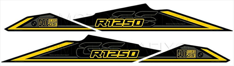 モトグラフィックス｜BEAK PROTECTION KIT BMW R1250GS Adventure 21-(40th Anniversary/40 Years Edition)｜MT-BB009KO