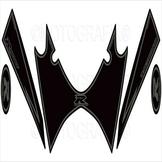 モトグラフィックス｜ボディパッド FRONT GSX-R1000 K7/K8(07-08)｜MT-NS011KE