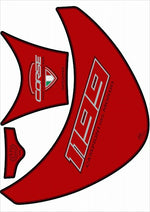 モトグラフィックス｜タンクパッド RED/RED DUCATI 1199PANIGALE｜MT-TD020RR