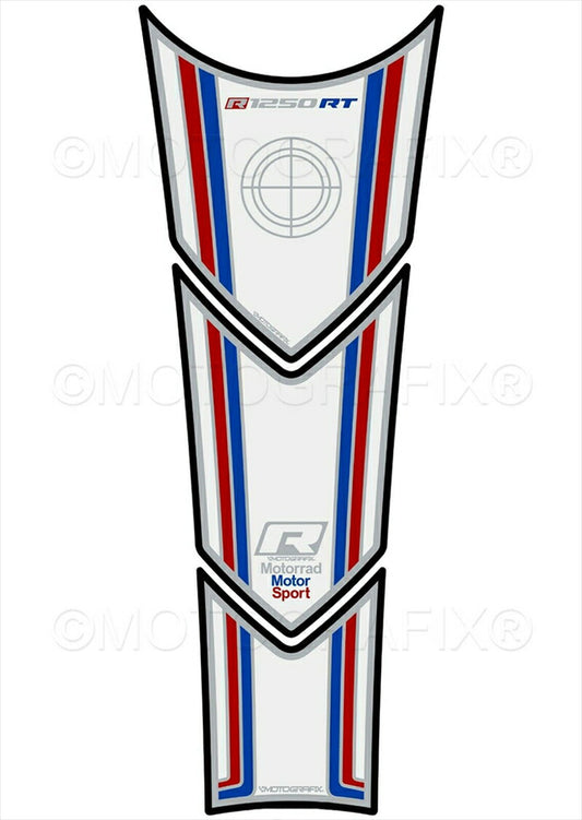 モトグラフィックス｜タンクパッド WHT/BLU/RED BMW R1250RT 19-21｜MT-TB058MS