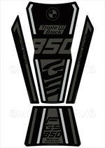 モトグラフィックス｜タンクパッド BLK/GRY/SIL BMW F850GS TE -Triple Black Edition｜MT-TB054TB