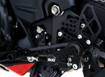 アールアンドジー R＆G 可変レーシングステップキット ブラック Ninja250 18- Ninja400 18- カタログ品番：P103-6939 メーカー品番：RG-RSET39BK