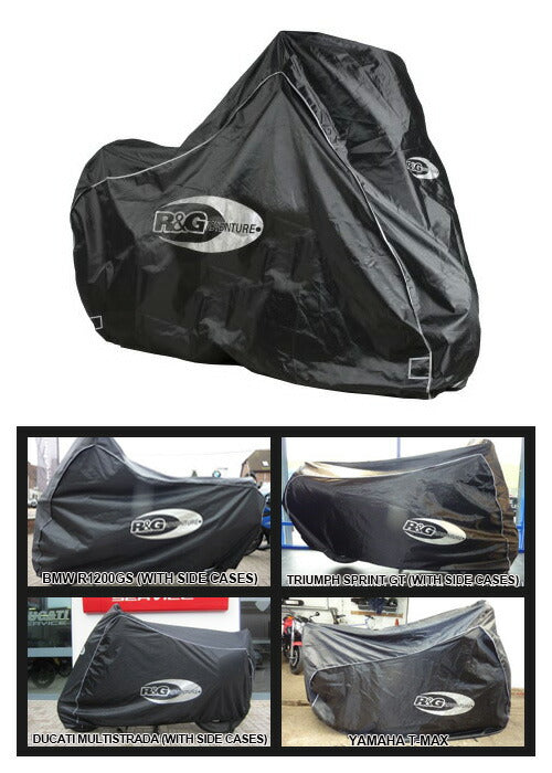 アールアンドジー R＆G アウトドアバイクカバー ブラック Cruiser Cover カタログ品番：P103-9696 メーカー品番：RG-BC0008BK