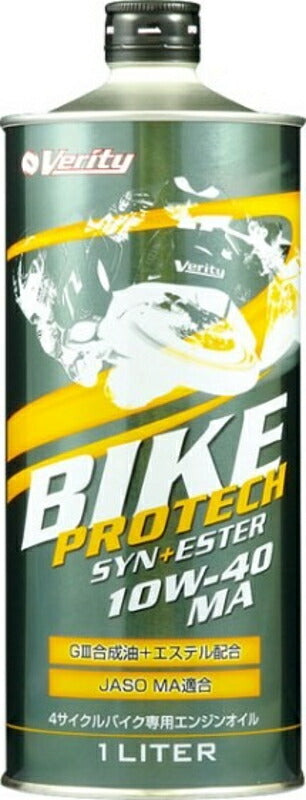 VERITY ベリティ BIKE PROTECH 10W40 MA 1L カタログ品番：P095-9933 メーカー品番：BKPT10W40-1