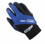 バイク用品 ウェア<br>エトスデザイン ETHOS TRY-1 COMPE グローブ ブルー ＃L<br>TR-92 4580130820212<br>取寄品